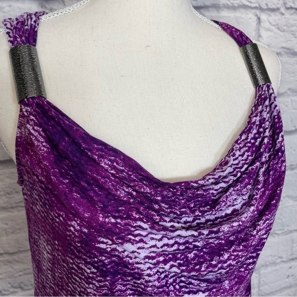 UNLISTED by Kenneth Cole Cowl Neck Sleeveless Dress Top Size Small - Picture 4 of 11